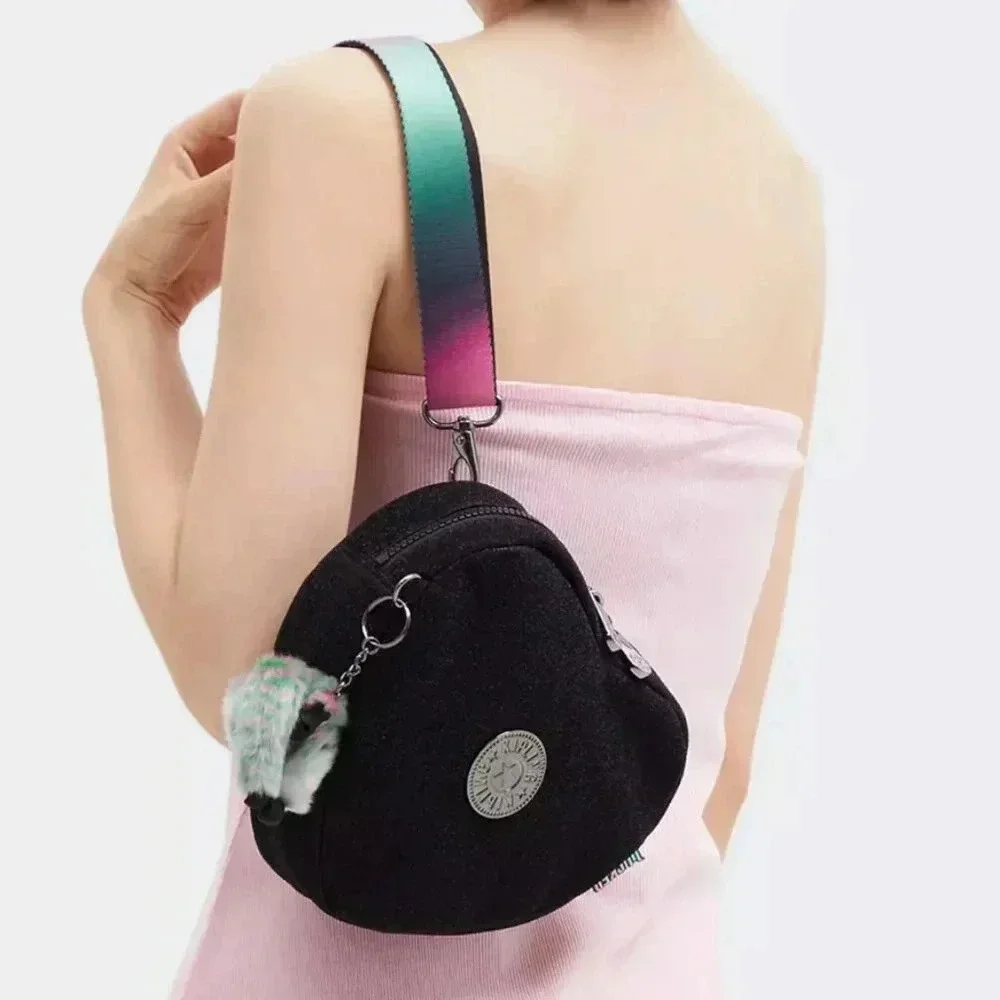 🩷💚 Kipling Wicked Heart Glitter Convertible Backpack Wicked Bag